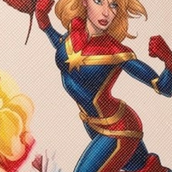 CAPTAIN MARVEL FLORAL PRINT BAG - Picture 3 of 4